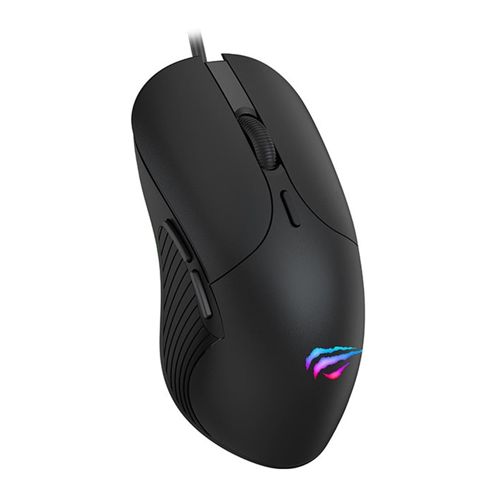 Mouse Gaming Wired USB HAVIT MS1020WB, RGB, 240DPI, Negru