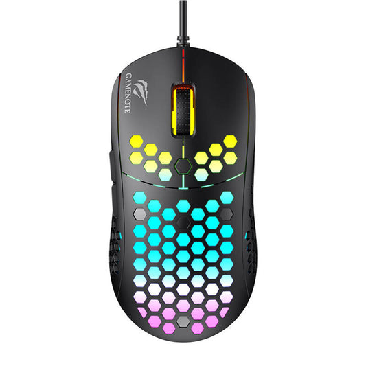 Mouse Gaming Wired USB HAVIT MS1032, RGB, 800DPI - 6400DPI, Negru