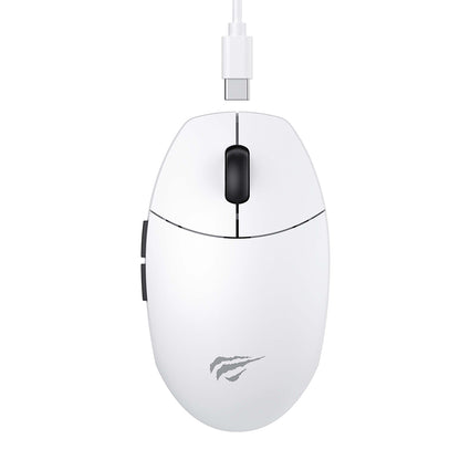 Mouse Gaming Wireless HAVIT MS1039W, 800DPI - 7400DPI, Alb