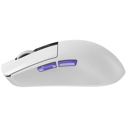 Mouse Gaming Wireless Proove Jester, 800DPI - 26000DPI, Afisaj OLED, Alb WMJS00022002