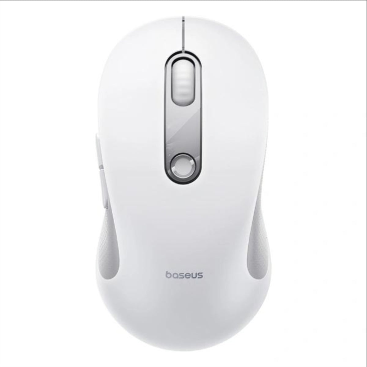 Mouse Wireless Baseus F02, 4000DPI, BT / Wi-Fi, Alb B0203202