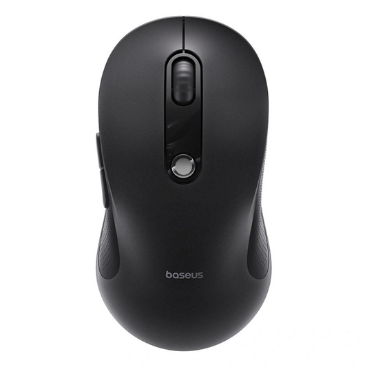 Mouse Wireless Baseus F02, 1600DPI, BT / Wi-Fi, Negru B0203203