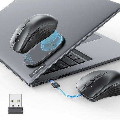 Mouse Wireless ESR MagMouse, 800DPI - 4800DPI, BT / Wi-Fi, Gri
