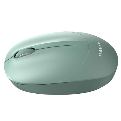 Mouse Wireless HAVIT MS54GT, 1600DPI, Verde