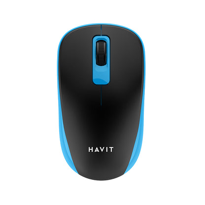 Mouse Wireless HAVIT MS626GT, 1200DPI, Negru Albastru