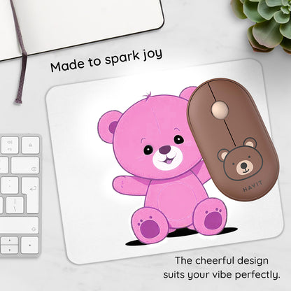 Mouse Wireless HAVIT MS75GT Pro, 1600DPI, Maro