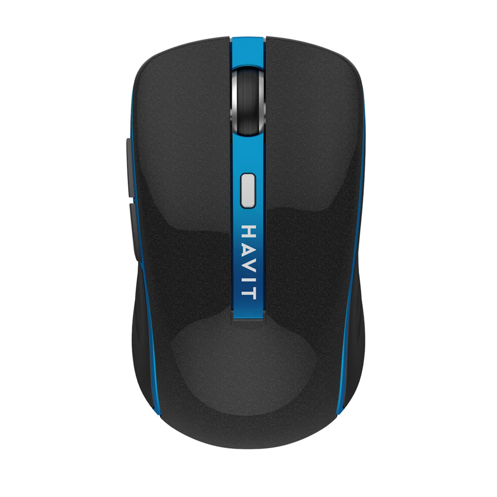 Mouse Wireless HAVIT MS951GT, 1000DPI - 1600DPI, Negru Albastru