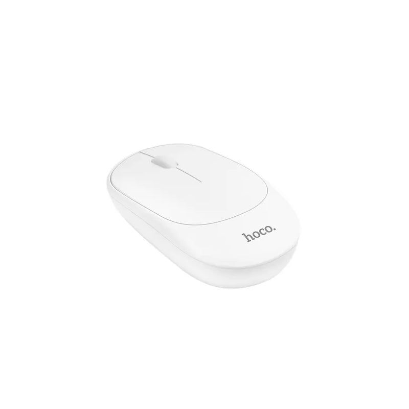 Mouse Wireless HOCO DI04, 1200DPI, BT / Wi-Fi, Alb