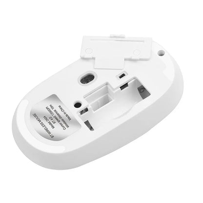 Mouse Wireless HOCO DI04, 1200DPI, BT / Wi-Fi, Alb