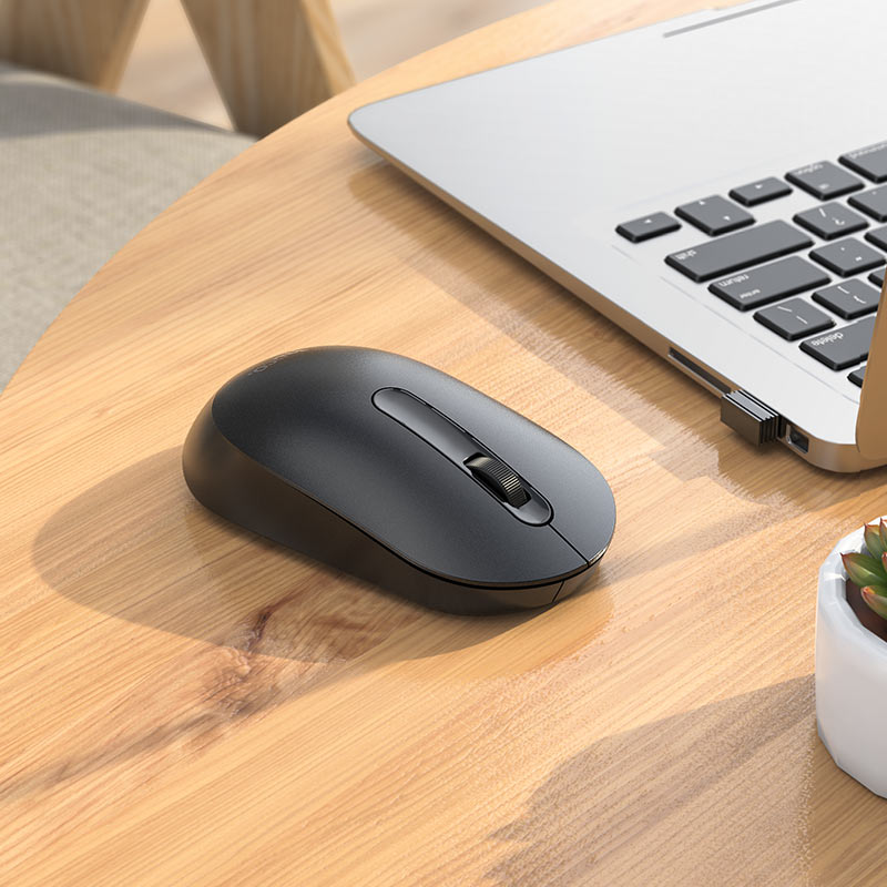 Mouse Wireless HOCO GM14, 1200DPI, Negru