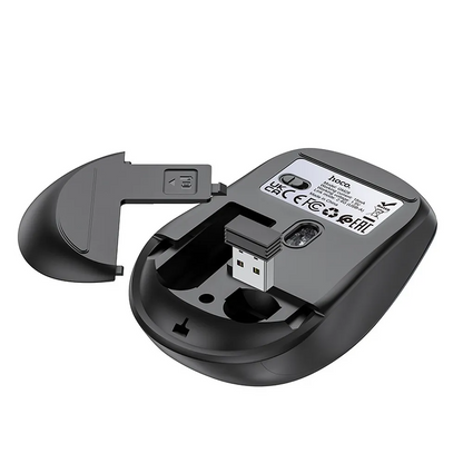 Mouse Wireless HOCO GM28, 1600DPI, Gri