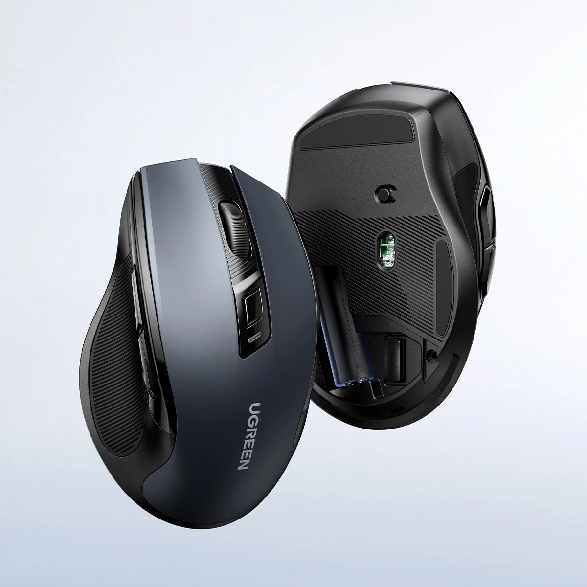 Mouse Wireless UGREEN MU006, 4000DPI, Negru