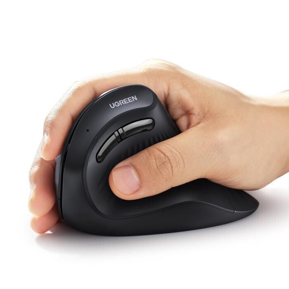 Mouse Wireless UGREEN MU008, 4000DPI, Negru