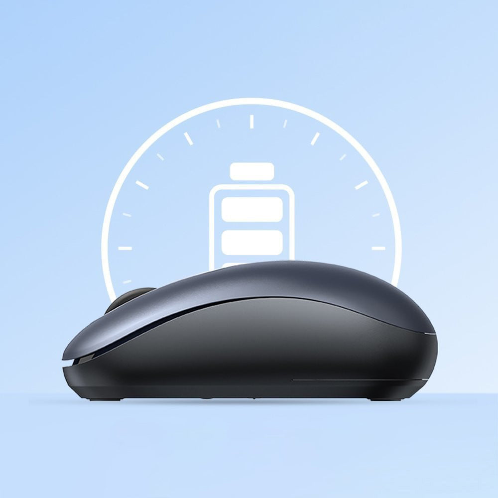 Mouse Wireless UGREEN MU105, 2400DPI, Bleumarin