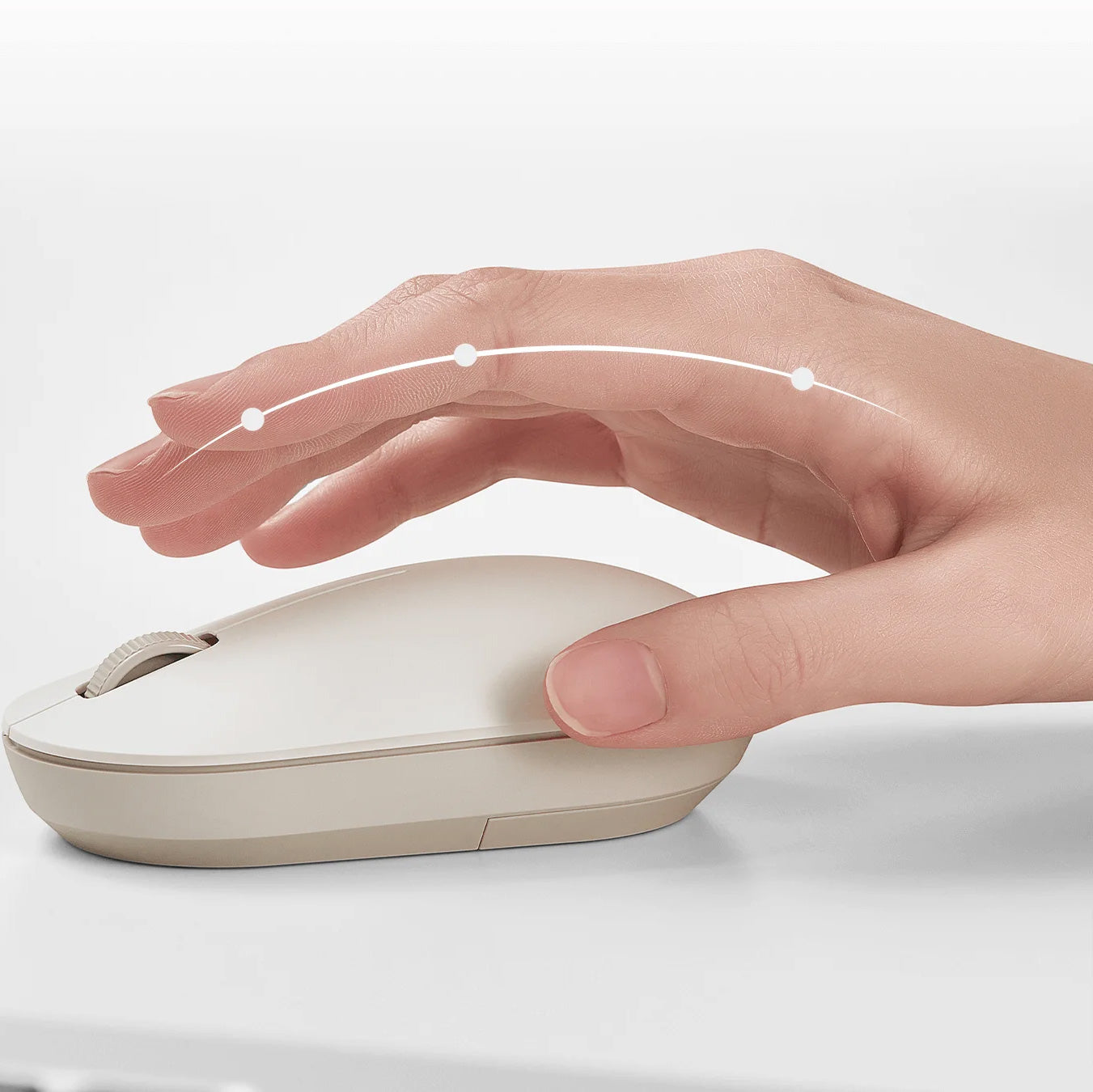 Mouse Wireless Xiaomi Lite 2, Alb BHR8915GL