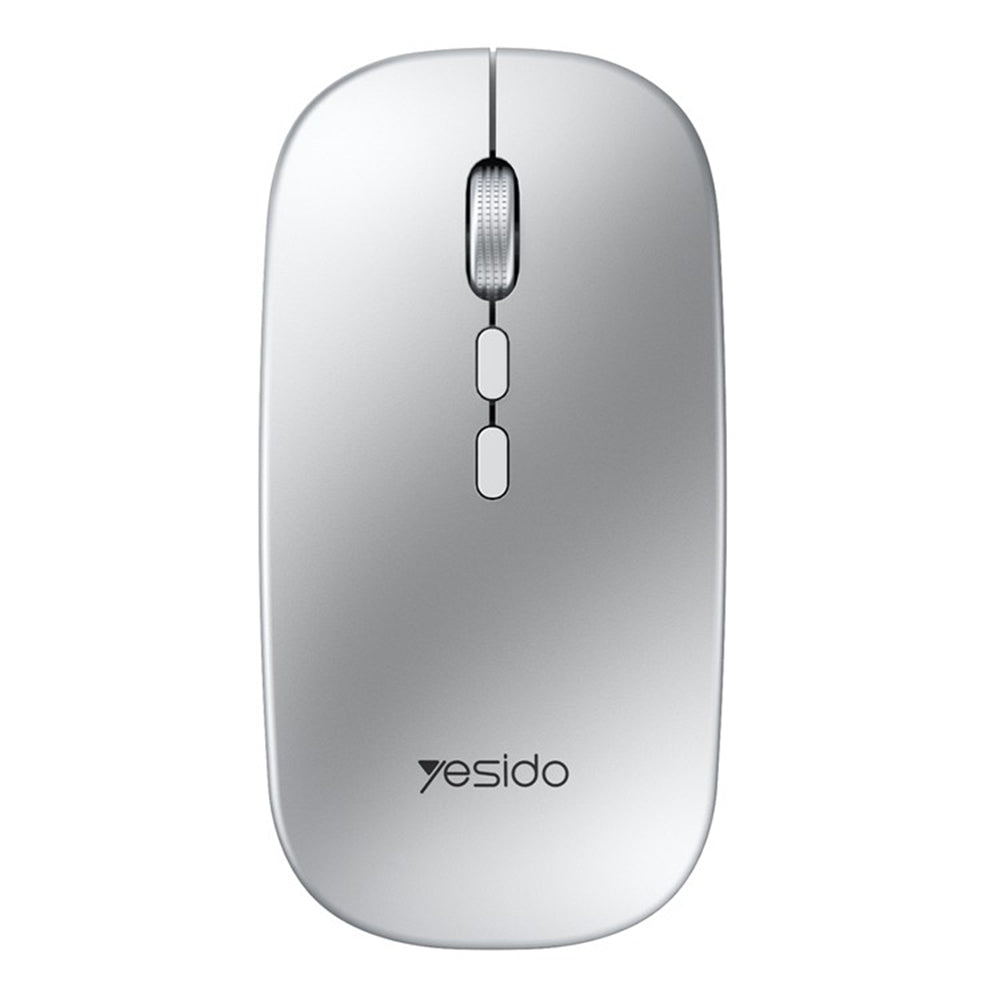 Mouse Wireless Yesido KB15, 800DPI - 1600DPI, Argintiu