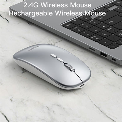 Mouse Wireless Yesido KB15, 800DPI - 1600DPI, Argintiu