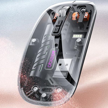 Mouse Wireless Yesido KB29, 800DPI - 1600DPI, BT / Wi-Fi, Alb