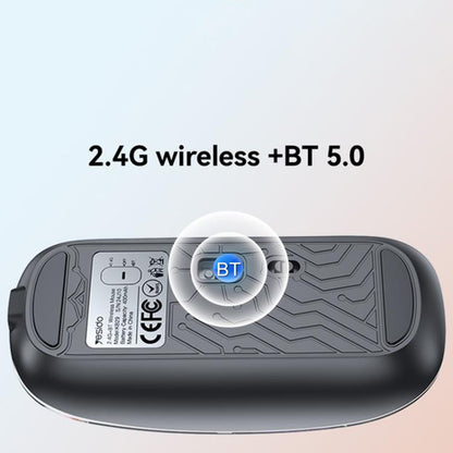 Mouse Wireless Yesido KB29, 800DPI - 1600DPI, BT / Wi-Fi, Negru