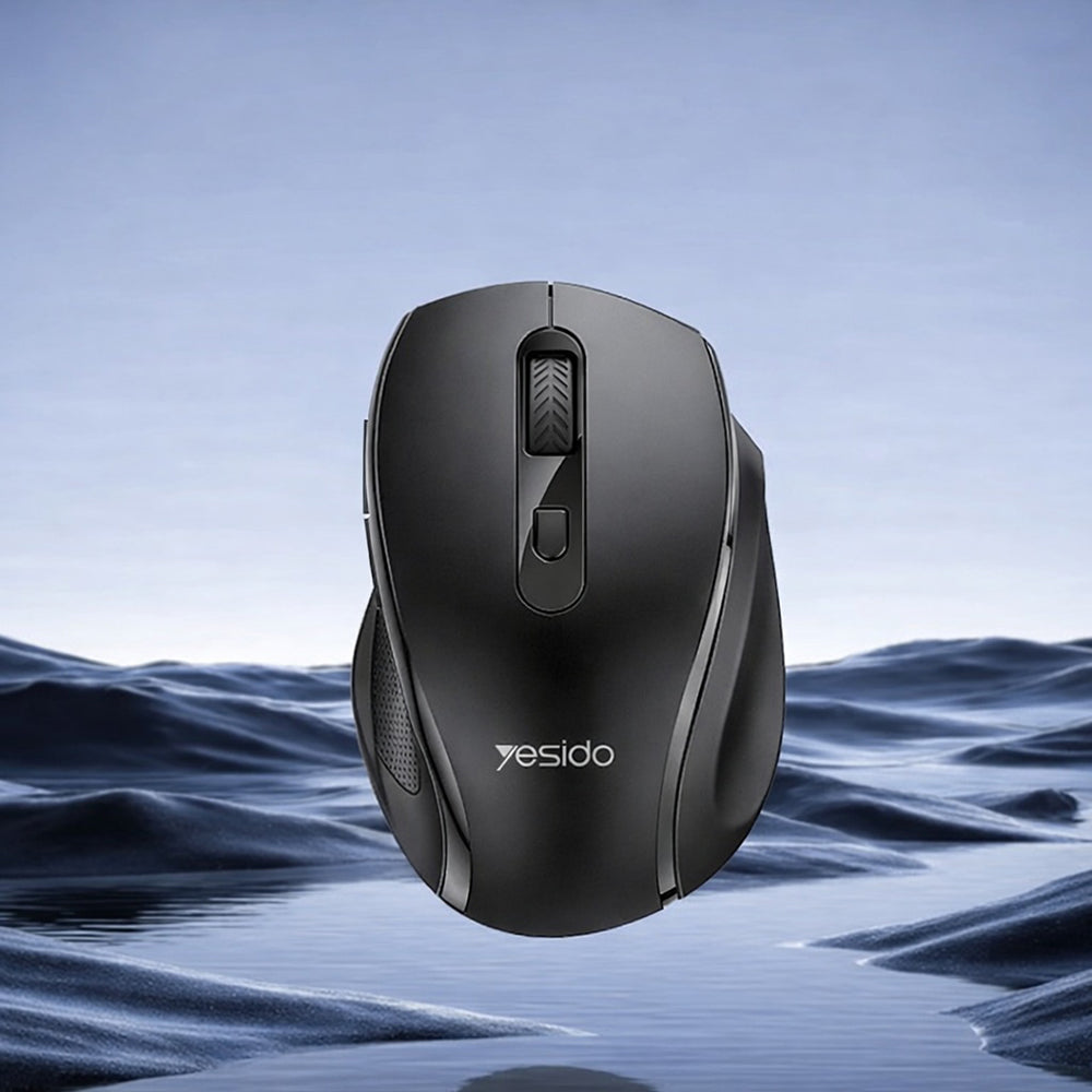 Mouse Wireless Yesido KB45, 800DPI - 1600DPI, Negru