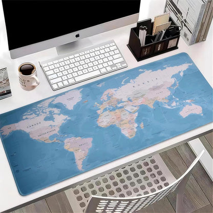 MousePad OEM RC-K-1074, 900mm x 400mm x 2 mm, Albastru