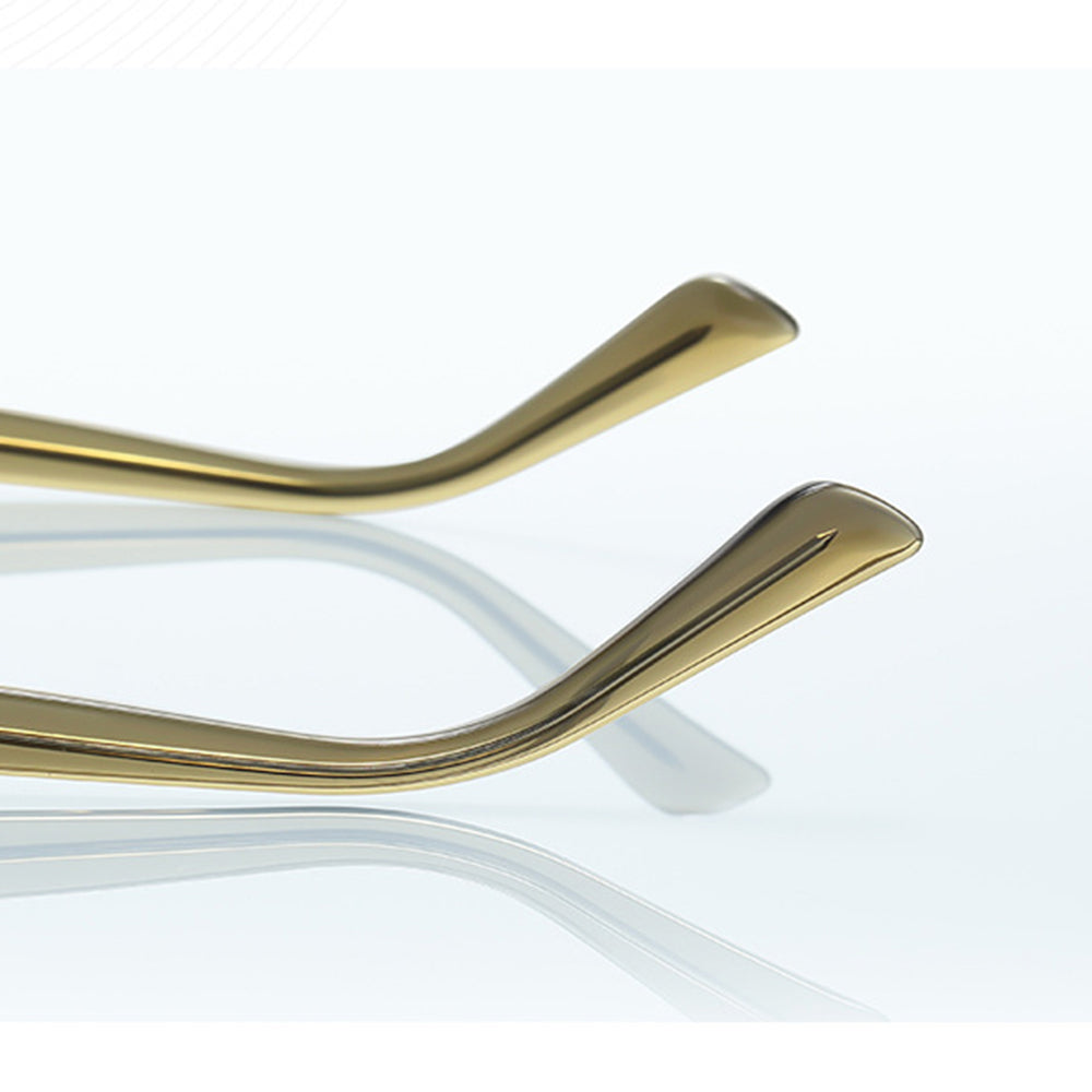 Ochelari De Calculator Barbati Techsuit 2228, Anti-Blue Light, Maro Deschis