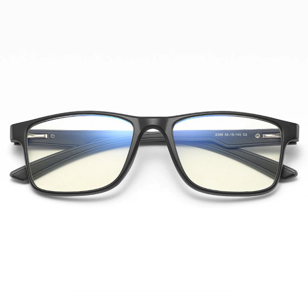 Ochelari De Calculator Barbati Techsuit F2388, Anti-Blue Light, Negri Gri