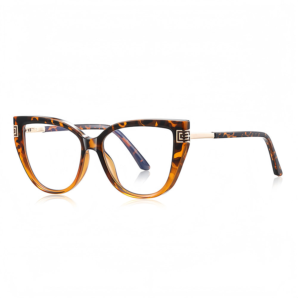 Ochelari De Calculator Dama Techsuit 2259, Anti-Blue Light, Maro