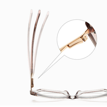 Ochelari De Calculator Dama Techsuit 2271, Anti-Blue Light, Maro Deschis