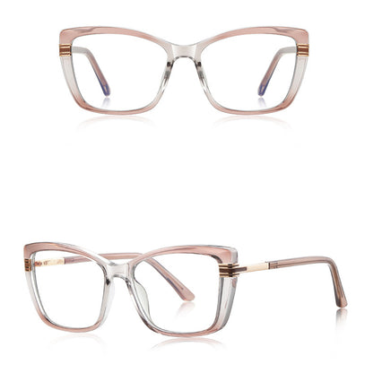 Ochelari De Calculator Dama Techsuit 2273, Anti-Blue Light, Maro Deschis