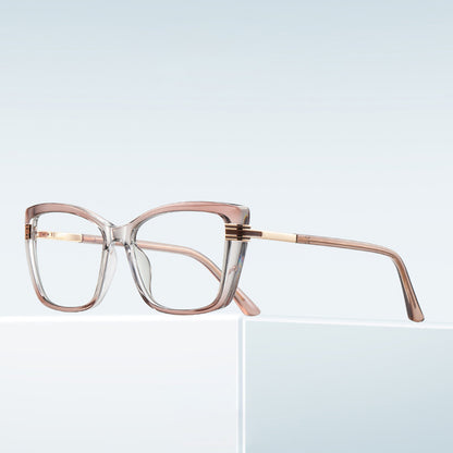 Ochelari De Calculator Dama Techsuit 2273, Anti-Blue Light, Maro Deschis