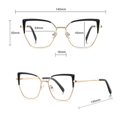 Ochelari De Calculator Dama Techsuit 3156, Anti-Blue Light, Aurii Roz