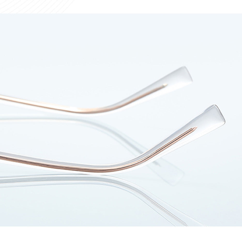 Ochelari De Calculator Dama Techsuit 3161, Anti-Blue Light, Roz Aurii