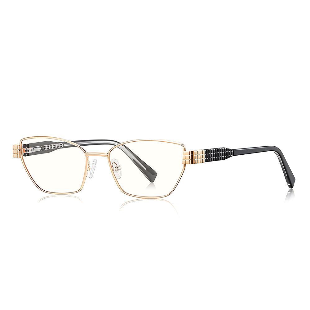 Ochelari De Calculator Dama Techsuit 3162, Anti-Blue Light, Aurii