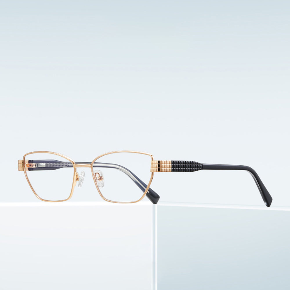 Ochelari De Calculator Dama Techsuit 3162, Anti-Blue Light, Aurii