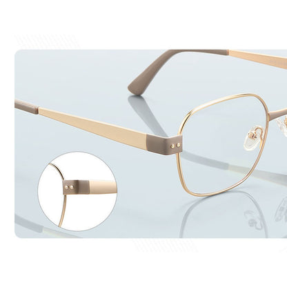 Ochelari De Calculator Dama Techsuit 3172, Anti-Blue Light, Roz Aurii