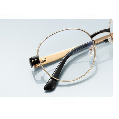 Ochelari De Calculator Dama Techsuit 3175, Anti-Blue Light, Aurii Negri