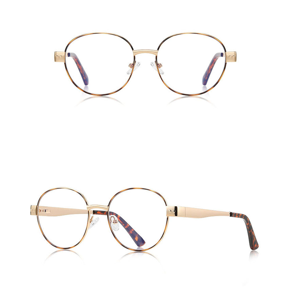 Ochelari De Calculator Dama Techsuit 3175, Anti-Blue Light, Aurii Print
