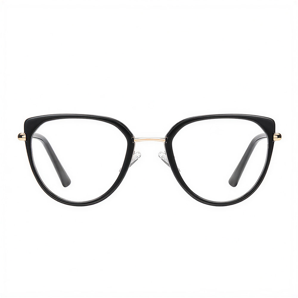 Ochelari De Calculator Dama Techsuit 82290, Anti-Blue Light, Negri Aurii