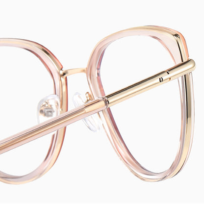 Ochelari De Calculator Dama Techsuit 82290, Anti-Blue Light, Negri Aurii