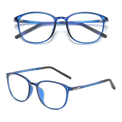 Ochelari De Calculator Dama Techsuit F2822, Anti-Blue Light, Albastri