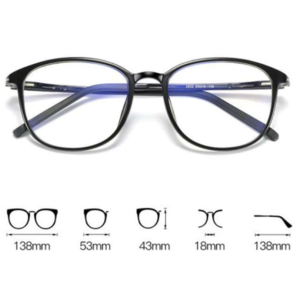 Ochelari De Calculator Dama Techsuit F2822, Anti-Blue Light, Mov