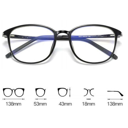 Ochelari De Calculator Dama Techsuit F2822, Anti-Blue Light, Negri