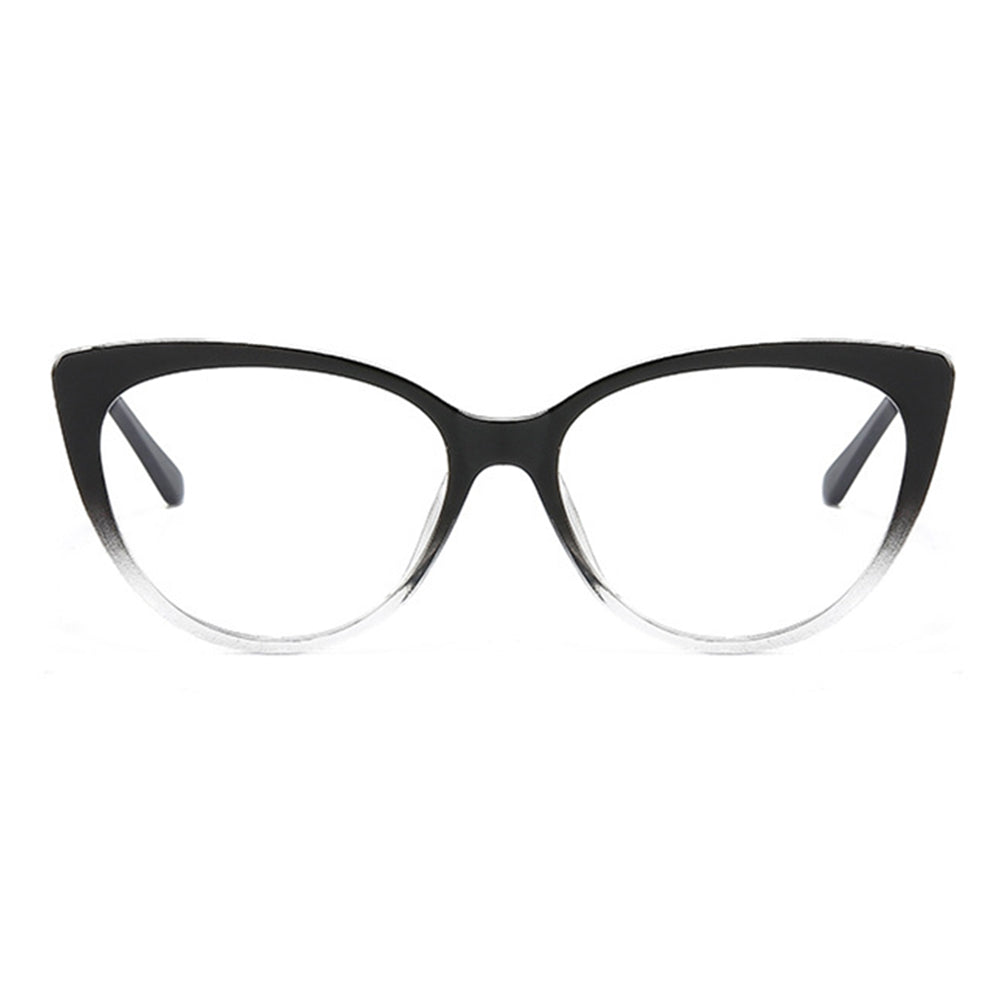 Ochelari De Calculator Dama Techsuit F5018-C7, Anti-Blue Light, Negri Transparenti