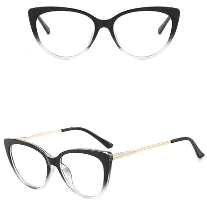 Ochelari De Calculator Dama Techsuit F5018-C7, Anti-Blue Light, Negri Transparenti