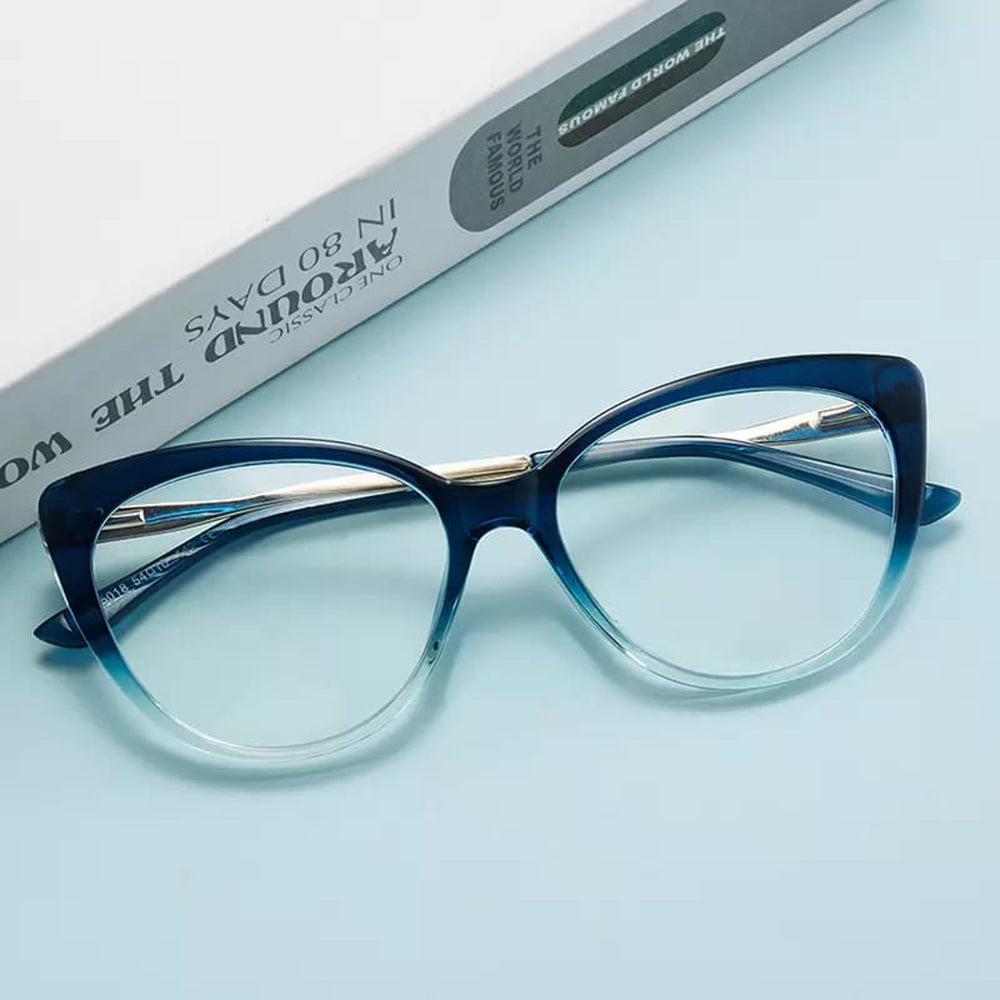 Ochelari De Calculator Dama Techsuit F5018-C72, Anti-Blue Light, Negri