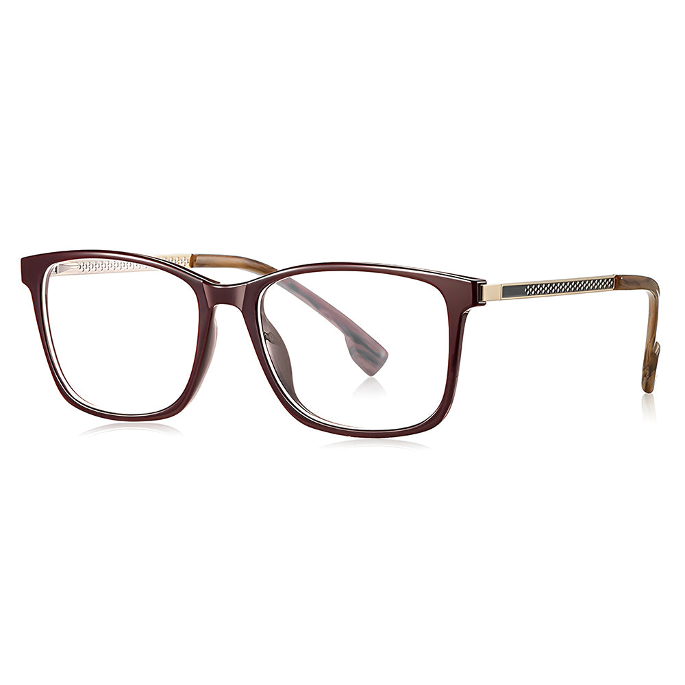 Ochelari De Calculator Dama Techsuit LS202, Anti-Blue Light, Maro