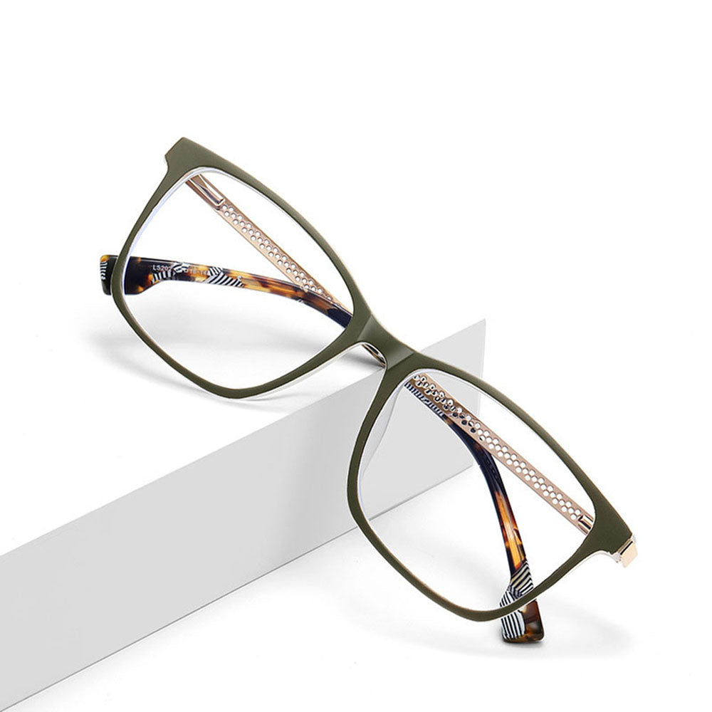 Ochelari De Calculator Dama Techsuit LS202, Anti-Blue Light, Maro