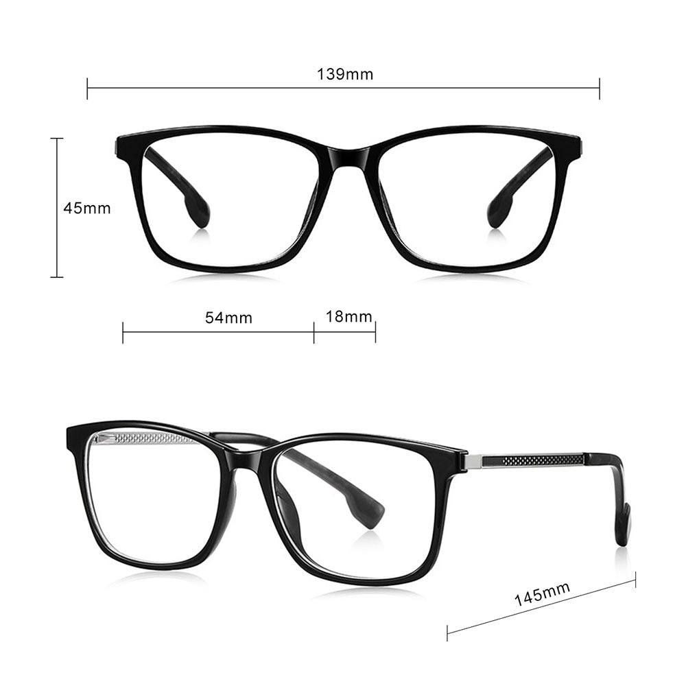 Ochelari De Calculator Dama Techsuit LS202, Anti-Blue Light, Negri