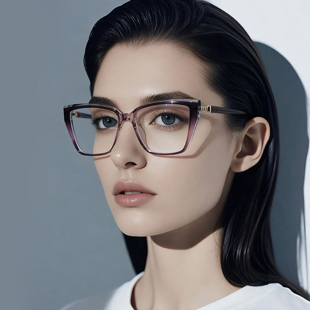 Ochelari De Calculator Dama Techsuit LS250, Anti-Blue Light, Roz Gradient
